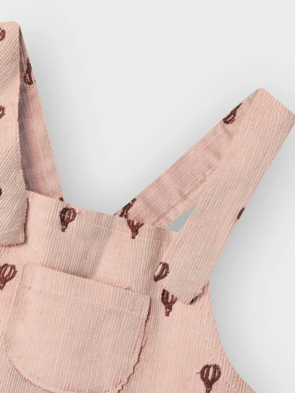 Lil' Atelier Nelly Cord Skirtall - Cameo Rose- Kjoler