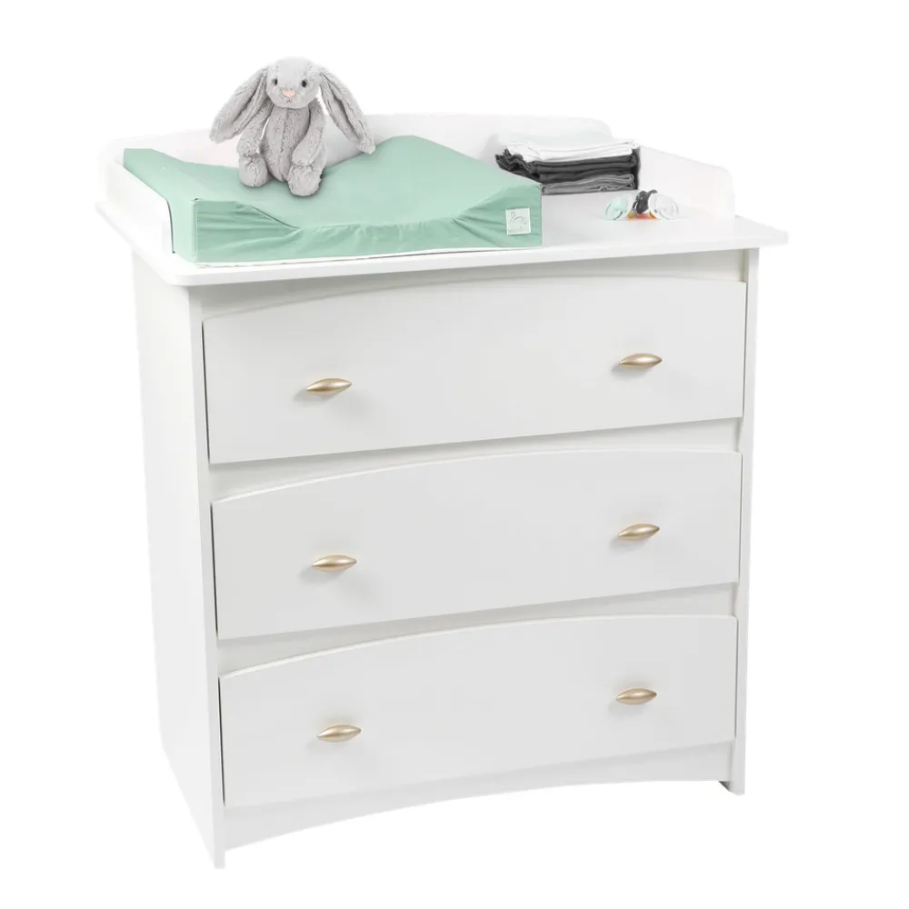 BeKids Nelly Puslekommode - hvid-Børn Pusleborde|Pusleborde