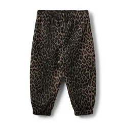 Sofie Schnoor Kids Netus Sweatpants - Leopard AOP- Bukser