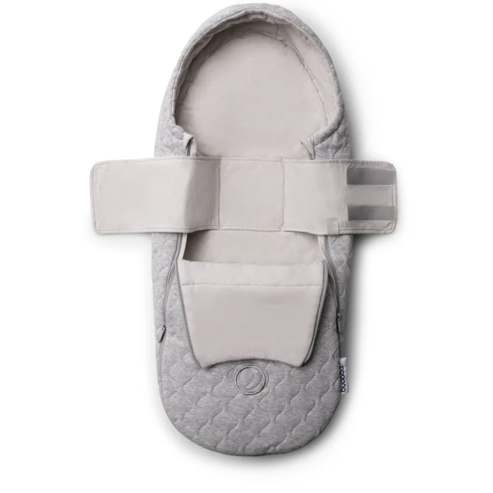 Bugaboo Newborn inlay - light grey melange- Køreposer