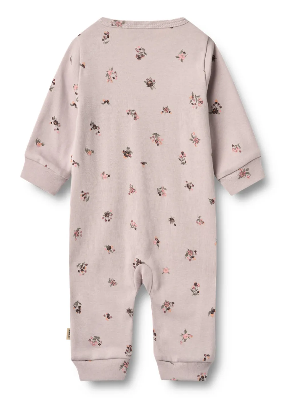 Wheat Nikola Heldragt - Soft lilac flowers- Bodystocking Langærmet