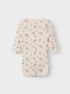 Lil' Atelier Noel Nia Uld Langærmet Body - Morganite- Uldbodyer