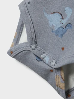 NAME IT Nohr Langærmet Body - Tradewinds- Bodystocking Langærmet