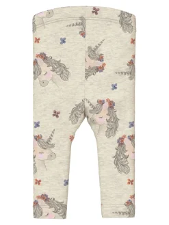 NAME IT Noise Leggings - Peyote Melange- Leggings