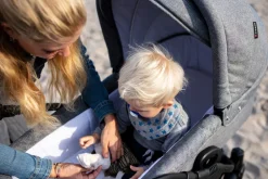 BASSON Nordic Lite - gray- Barnevogne Med Langt Liggemål