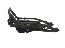 BASSON Nordic Lux - Dusty Navy- Barnevogne Med Langt Liggemål