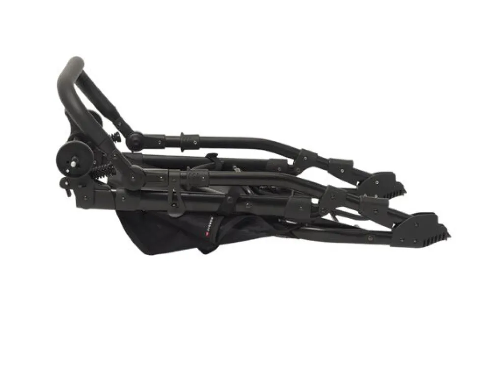 BASSON / Neonate Nordic Lux barnevogn - Dusty black inkl. Neonate BC-6900D- Barnevognspakker