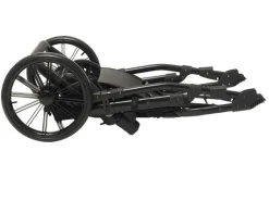 BASSON / Scandia Nordic Lux inkl. regnslag og kopholder - Dark grey melange- Barnevognspakker