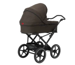 Odder North - dark brown- Barnevogne Med Langt Liggemål