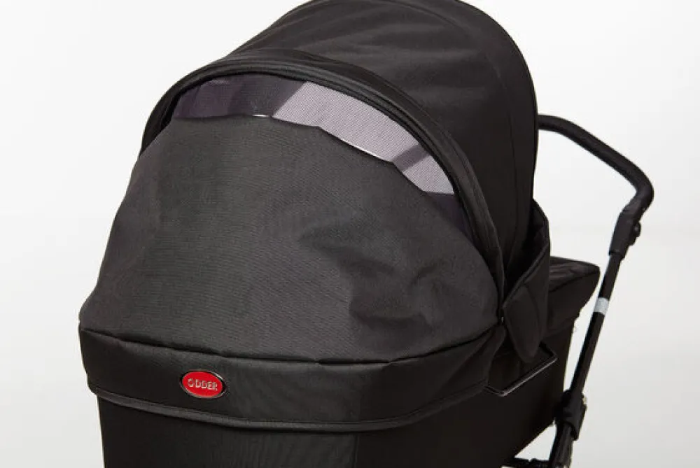 Odder North - sort- Barnevogne Med Langt Liggemål