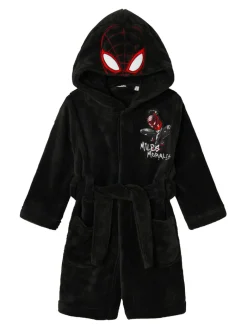 NAME IT Nothello Spiderman badekåbe - Black 98-Børn Badekåber & Håndklæder|Licens