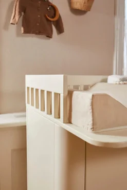 FLEXA Nova puslebord, cream-Børn Pusleborde|Pusleborde