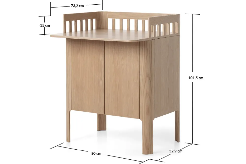 FLEXA Nova puslebord, eg-Børn Pusleborde|Pusleborde