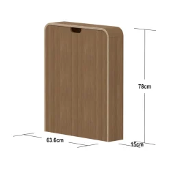 FLEXA Nova væghængt Puslebord, eg-Børn Pusleborde|Pusleborde