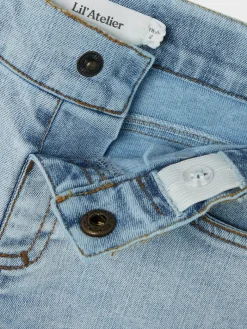 Lil' Atelier Nrone reg jeans 5545 - LGHBLUEDEN- Bukser