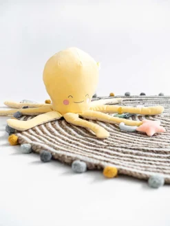 SARO Ocean Life stor Multi-aktivitets plys - Mustard- Bamser