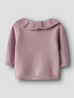 NAME IT Oda Striktrøje - Keepsake Lilac- Cardigans, Veste & Trøjer