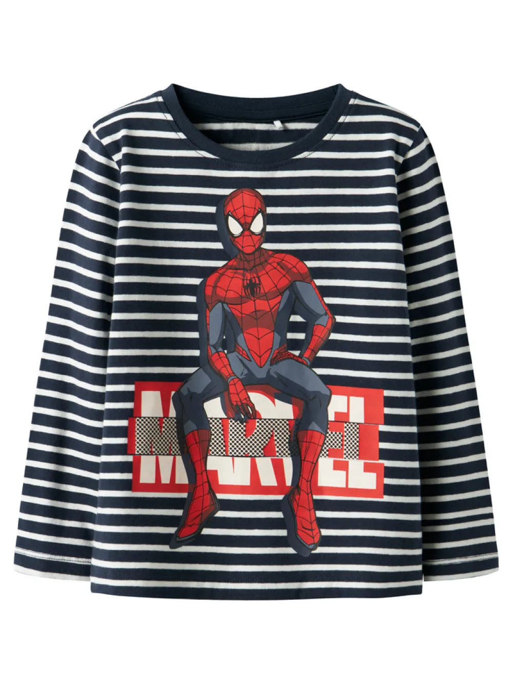 NAME IT Odys Spiderman Trøje - Navy Blazer- Cardigans, Veste & Trøjer|Licens