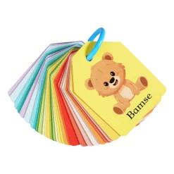 Barbo Toys Ordkort - Mine Først Ord- Aktivitets- & Malebøger