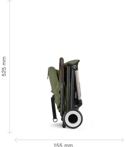 Cybex Orfeo - Chocolate Brown- Rejseklapvogne