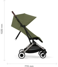 Cybex Orfeo - Chocolate Brown- Rejseklapvogne