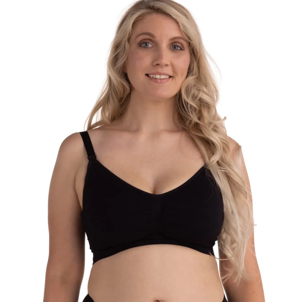 Carriwell Original graviditets og amme-bh 2-pak - Beige+sort- Amme Bh'Er