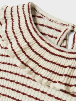 Lil' Atelier Osophia Bluse - Hot Chocolate- Bluser