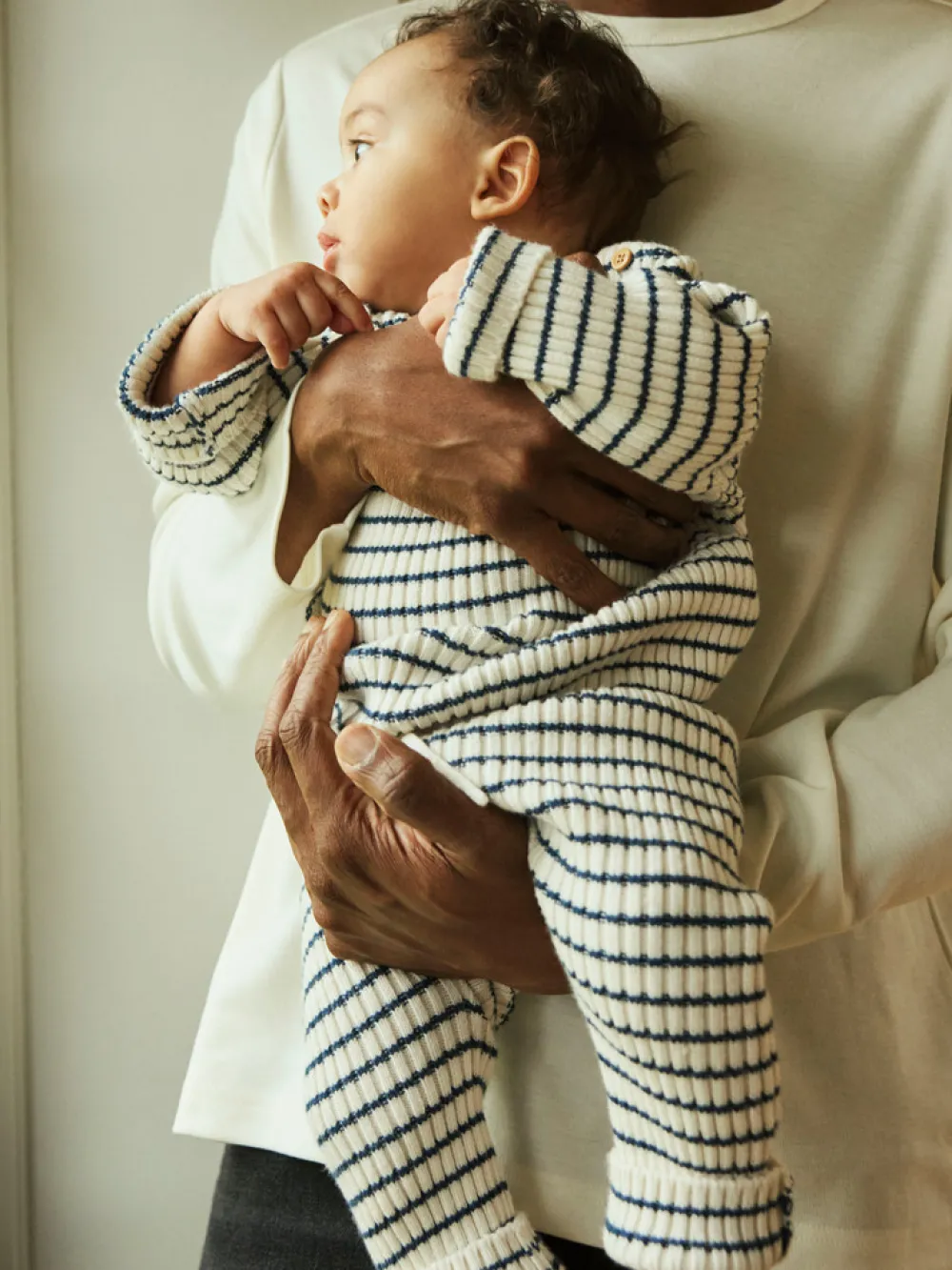 NAME IT Ostripe Striktrøje - Insignia Blue- Cardigans, Veste & Trøjer