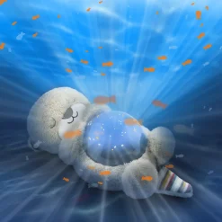 ZAZU Otto the otter - ocean projector-Børn White Noise Og Højtalere|Lamper