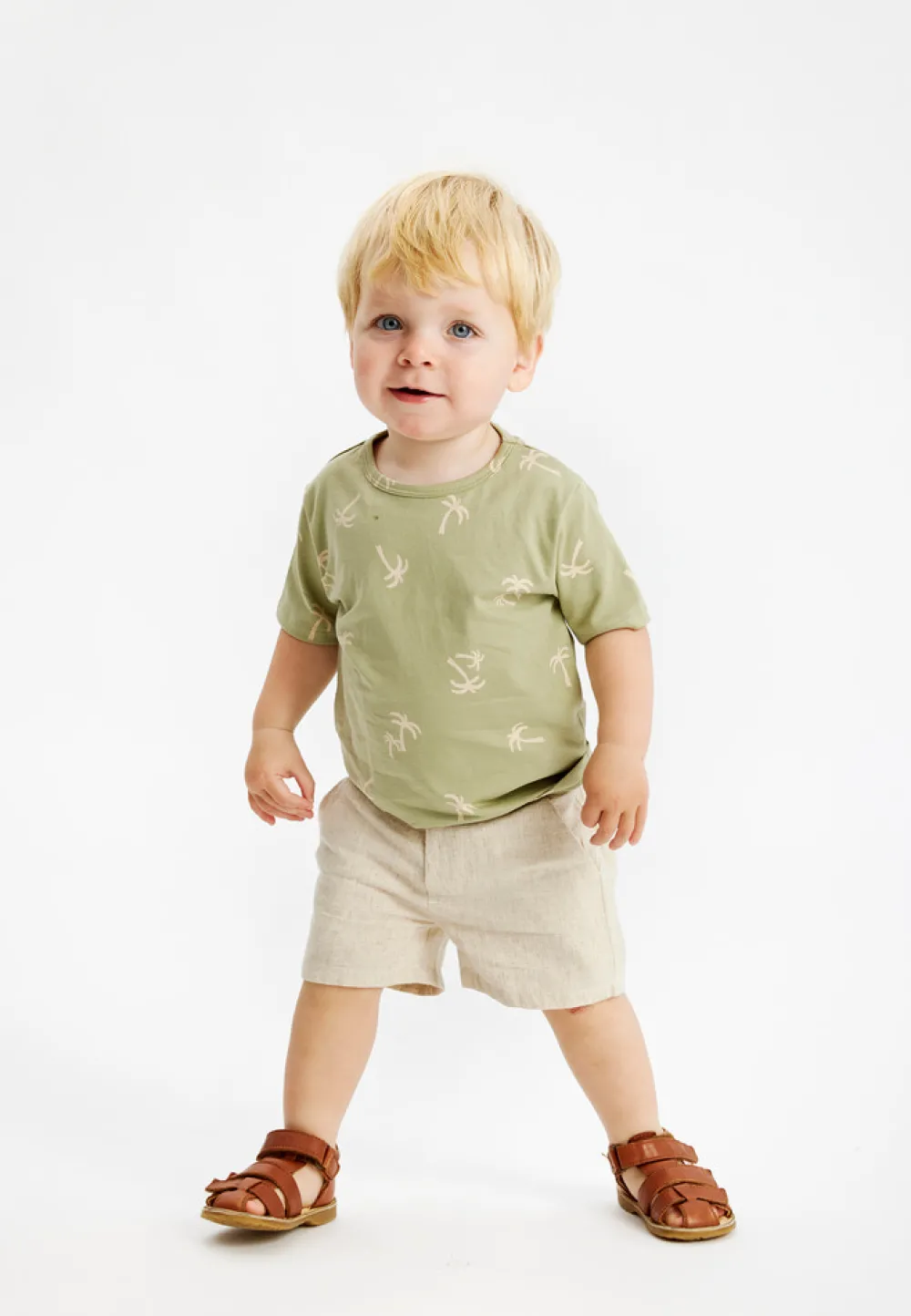 The New Siblings Otto T-shirt - Tea- T-Shirts & Toppe