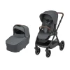 Maxi-Cosi Oxford plus - twillic graphite- Kombivogne Med Flade Sæder