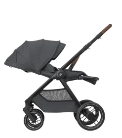 Maxi-Cosi Oxford plus - twillic graphite- Kombivogne Med Flade Sæder