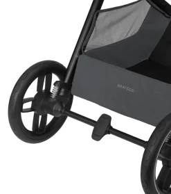 Maxi-Cosi Oxford plus - twillic graphite- Kombivogne Med Flade Sæder