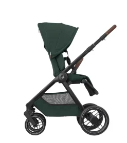 Maxi-Cosi Oxford plus - twillic green- Kombivogne Med Flade Sæder