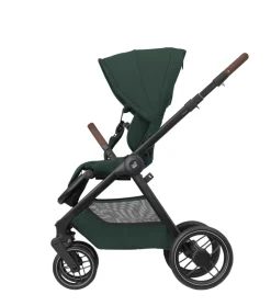 Maxi-Cosi Oxford plus - twillic green- Kombivogne Med Flade Sæder