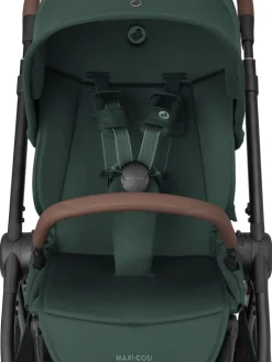 Maxi-Cosi Oxford plus - twillic green- Kombivogne Med Flade Sæder