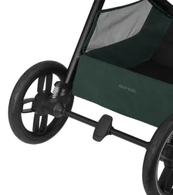 Maxi-Cosi Oxford plus - twillic green- Kombivogne Med Flade Sæder