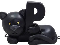 Kids By Friis P bogstav med panter til navnetog-Børn Fødselsdagstoge