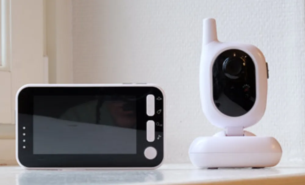 Padwico V8 babyalarm - video - genopladeligt batteri- Babyalarmer