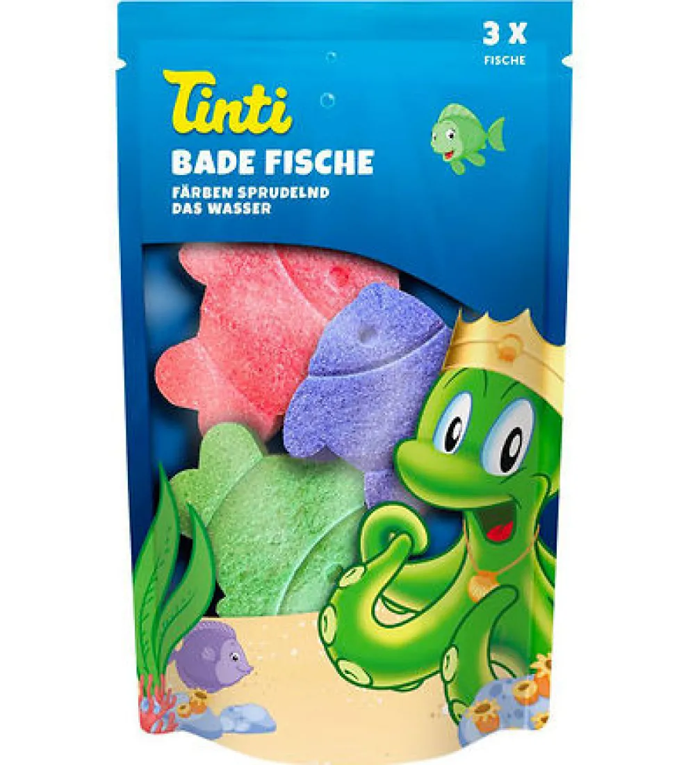 Tinti 3-pak badefisk med farve- Badelegetøj
