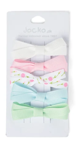 Jocko 5-pak hårspænder - Mix- Festtøj & Tilbehør