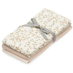 Cam Cam Copenhagen 3-pak Stofble - GOTS mix lierre mandel-Børn Stofbleer & Klude|Stofbleer