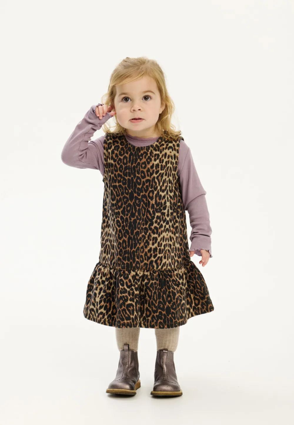 The New Siblings Paloma Denim Kjole - FEATHEGRAY- Kjoler