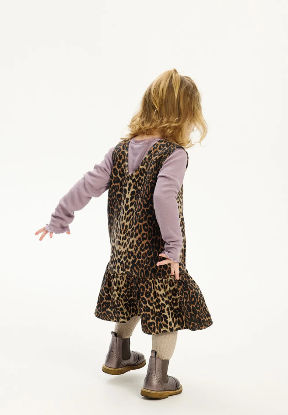 The New Siblings Paloma Denim Kjole - FEATHEGRAY- Kjoler