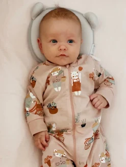 Candide Panda Air Babypude - Grå-Børn Støttepuder