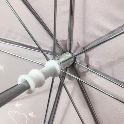 Follow the duck Paraply med elefantprint blush rose- Regntøj