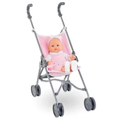COROLLE Paraplyklapvogn, Rosa- Dukkevogne & Senge