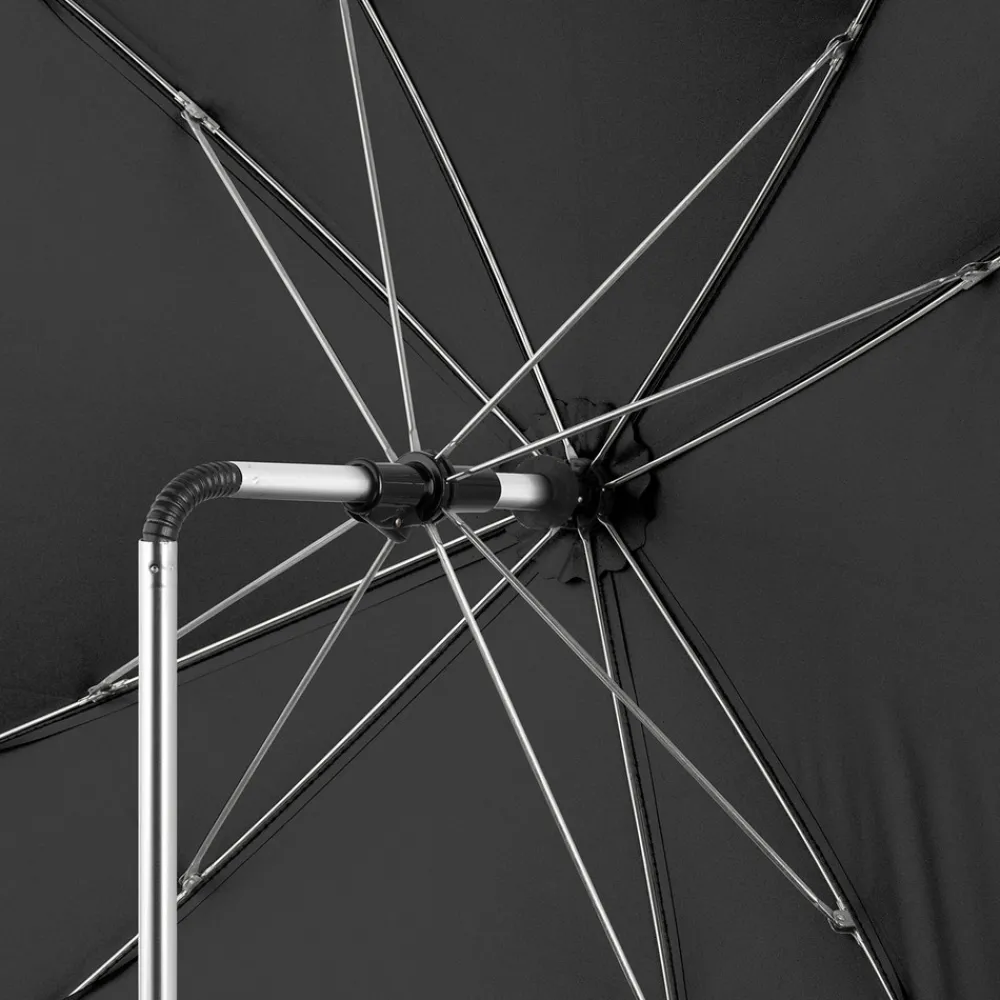 Reer Parasol - sort- Solskærme & Kalecher