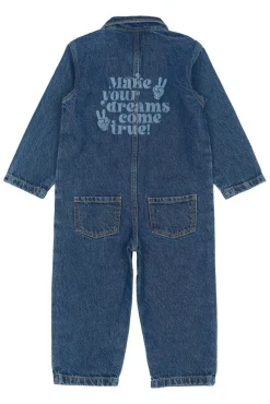 The New Siblings Parker Denim Buksedragt - BLUE DENIM- Smækbukser & Buksedragter