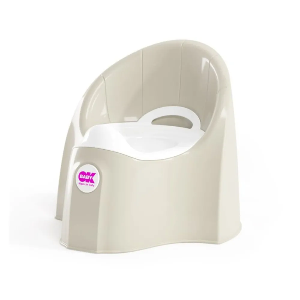 OKBaby Pasha Potte, hvid- Potter, Toiletsæder & Skamler